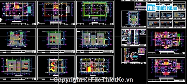 kiến trúc nhà làm việc,nhà đầy đủ chi tiết,bản vẽ trụ sở công  an,trụ sở công an,trụ sở,thiết kế bản vẽ thi công